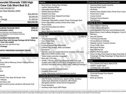 Used 2019 Chevrolet Silverado 1500 High Country w/ Max Trailering Package