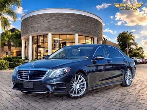 Used 2015 Mercedes-Benz S 550 Sedan w/ Sport Package image 1
