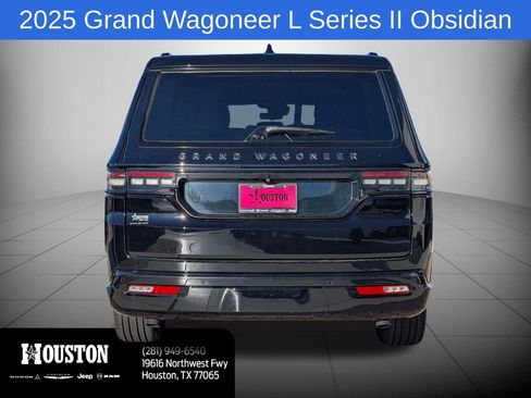 New 2025 Jeep Grand Wagoneer L Series II Obsidian w/ Quick Order Packagew 28T image 4