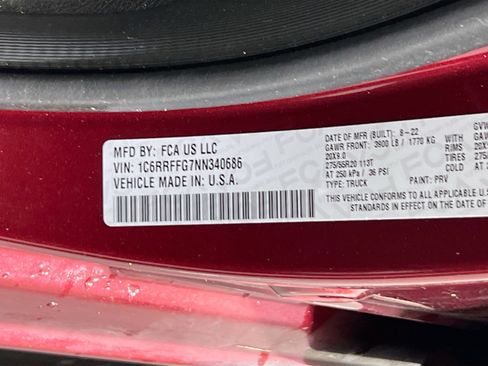 Used 2022 RAM 1500 Big Horn image 29