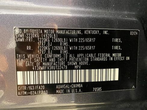 Used 2024 Toyota RAV4 XLE w/ Convenience Package AWD/4WD image 24