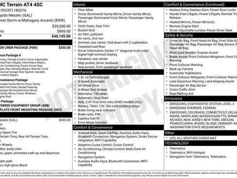 New 2026 GMC Terrain AT4 w/ LPO, Floor Liner Package image 28