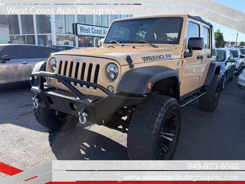 Used 2014 Jeep Wrangler Unlimited Sport w/ Quick Order Package 24S AWD/4WD image 1
