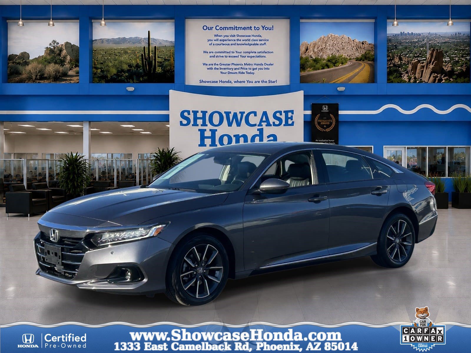 Certified 2022 Honda Accord EX-L image 1