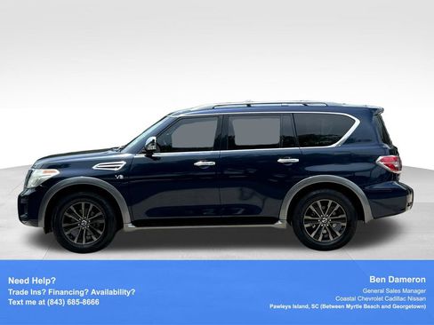 Used 2017 Nissan Armada Platinum w/ Captain Seat Package AWD/4WD image 16