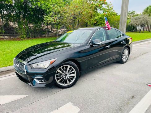 Used 2024 INFINITI Q50 Luxe w/ Cargo Package AWD/4WD image 1