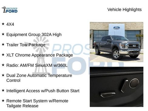 Used 2021 Ford F150 XLT w/ Equipment Group 302A High AWD/4WD image 5