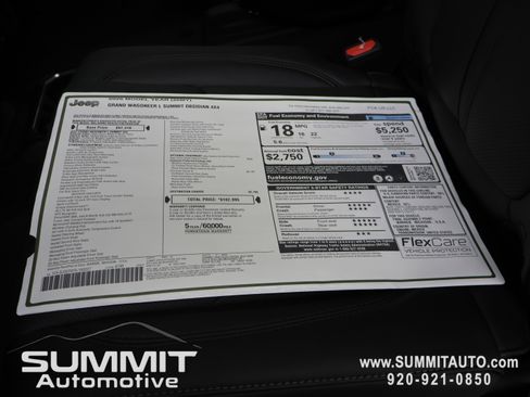 New 2026 Jeep Grand Wagoneer L Summit AWD/4WD image 44