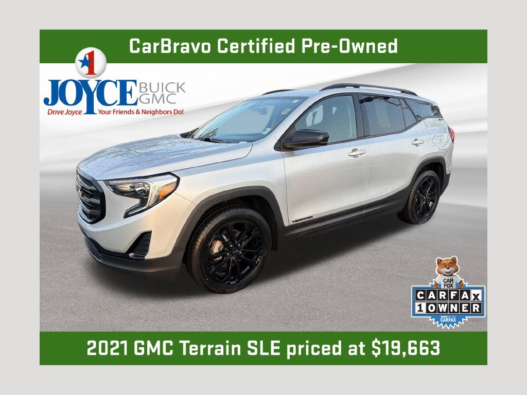 Certified 2021 GMC Terrain SLE w/ Elevation Edition FWD 360° Tour