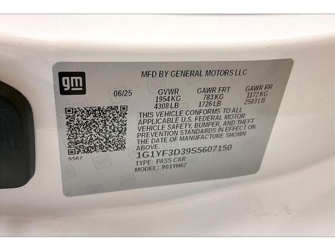 Used 2025 Chevrolet Corvette Z06 w/ Stealth Interior Trim Package image 29