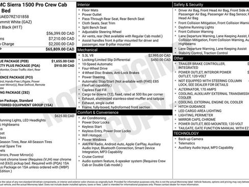 Used 2024 GMC Sierra 1500 Pro w/ Pro Value Package AWD/4WD image 9