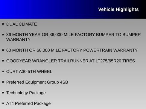 Used 2025 GMC Sierra 2500 AT4 w/ Technology Package AWD/4WD image 16