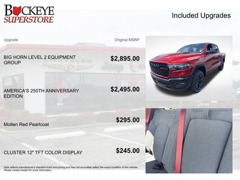 New 2026 RAM 1500 Big Horn AWD/4WD image 10