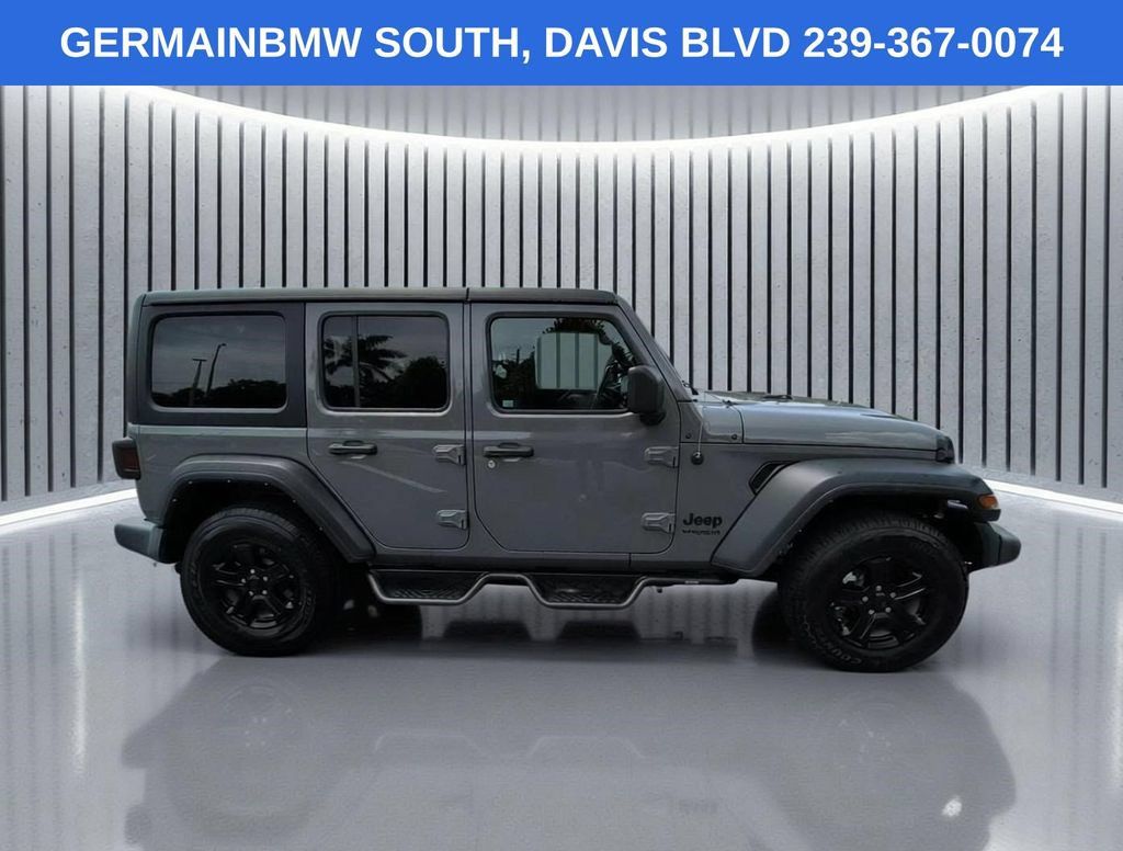 Used 2022 Jeep Wrangler Unlimited Sport AWD/4WD image 4