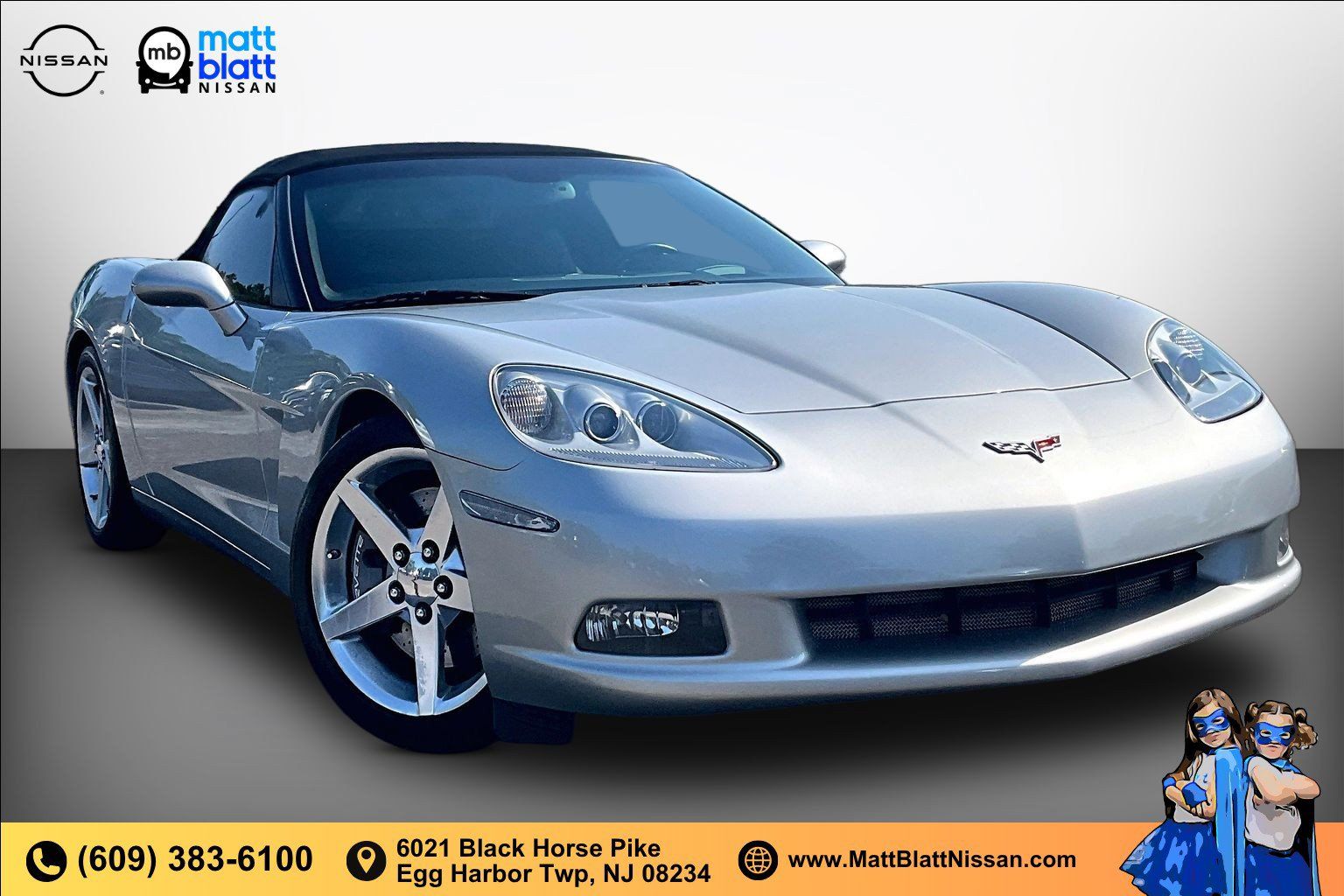 Used 2005 Chevrolet Corvette Convertible w/ Preferred Equipment Group RWD image 10