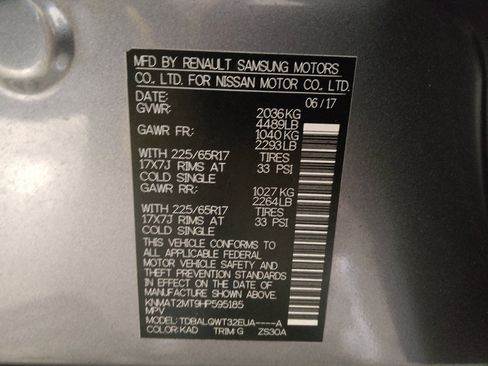 Used 2017 Nissan Rogue SV FWD image 33