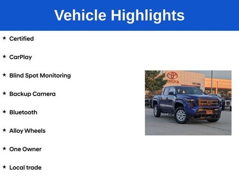 Certified 2025 Toyota Tacoma SR5 RWD image 5