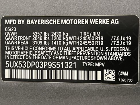 Certified 2023 BMW X3 xDrive30i w/ Premium Package AWD/4WD image 25