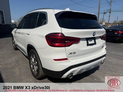 Used 2021 BMW X3 xDrive30i w/ Convenience Package AWD/4WD image 4