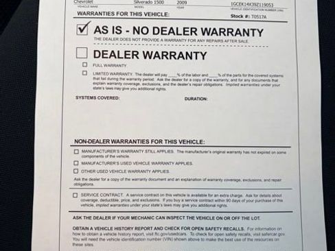 Used 2009 Chevrolet Silverado 1500 W/T image 23