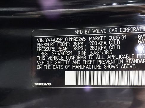 Used 2018 Volvo XC90 T6 Inscription w/ Convenience Package image 13