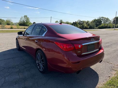 Used 2016 INFINITI Q50 Red Sport 400 AWD/4WD image 5