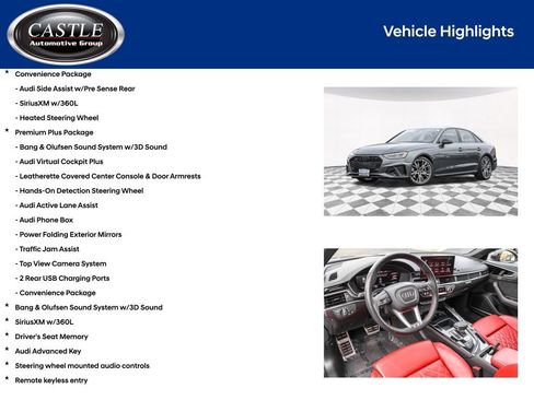 Used 2023 Audi S4 Premium Plus w/ Premium Plus Package image 7