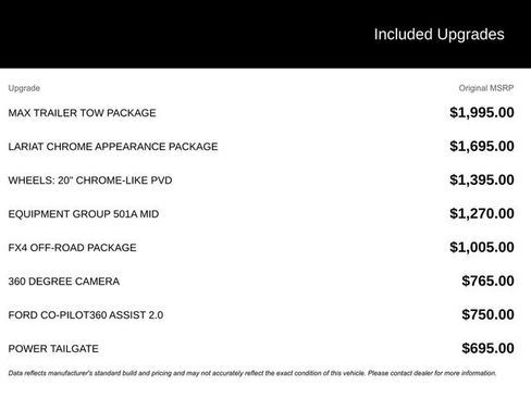 Certified 2021 Ford F150 Lariat w/ Max Trailer Tow Package image 16