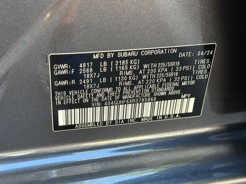 Used 2024 Subaru Crosstrek 2.5i Sport w/ Popular Package #4A AWD/4WD image 40