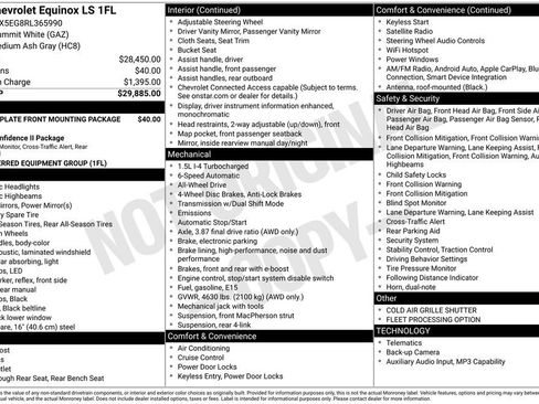 Used 2024 Chevrolet Equinox LS AWD/4WD image 14