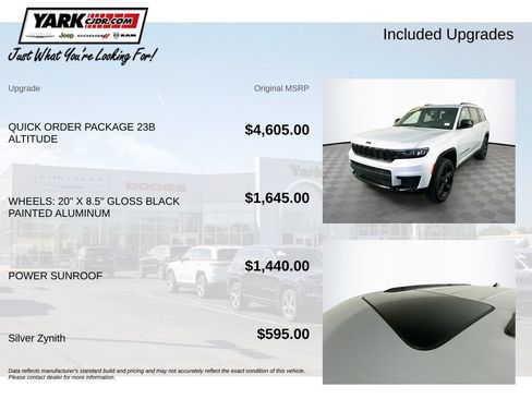 Used 2023 Jeep Grand Cherokee L Laredo AWD/4WD image 5