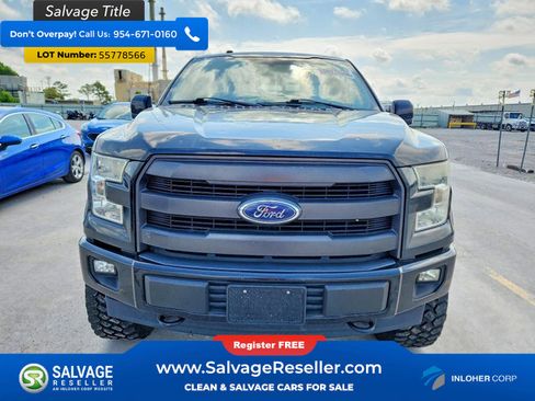 Used 2017 Ford F150 Lariat AWD/4WD image 7