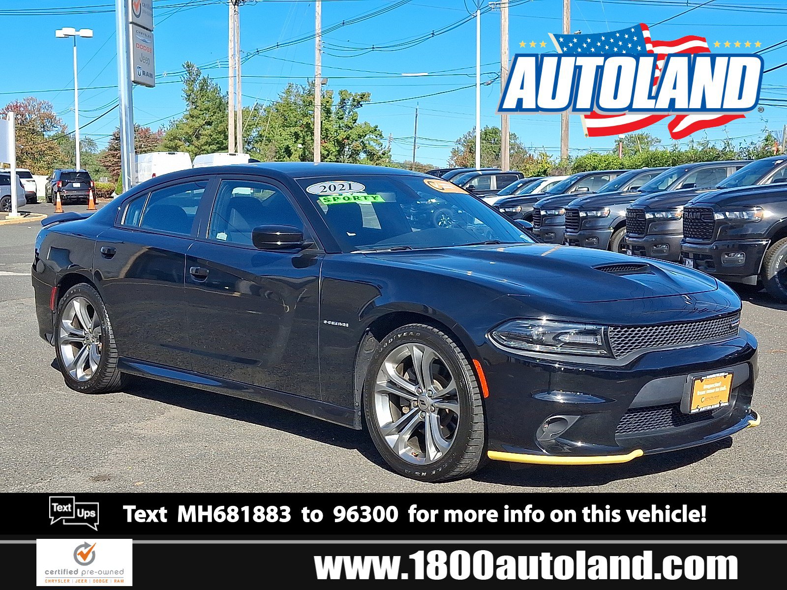 Certified 2021 Dodge Charger R/T w/ Cold Weather Package RWD image 1