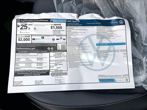 New 2026 Volkswagen Tiguan SE image 34