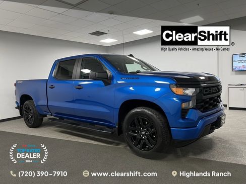 Used 2023 Chevrolet Silverado 1500 Custom w/ LPO, Dark Essentials Package image 1