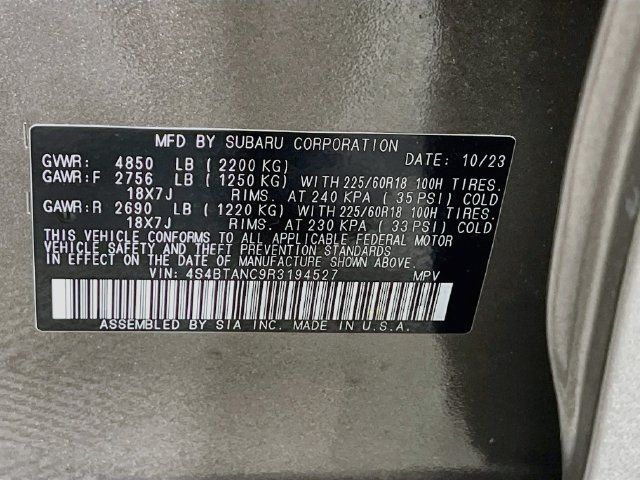 Used 2024 Subaru Outback Limited AWD/4WD image 35