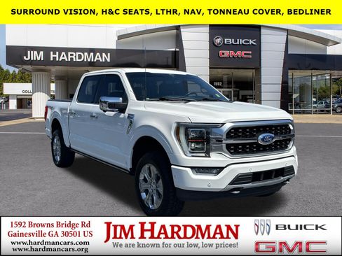 Used 2021 Ford F150 Platinum w/ Equipment Group 701A High AWD/4WD image 1