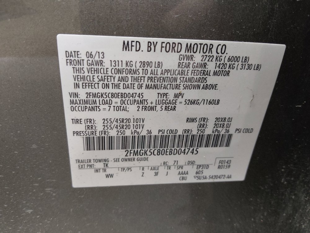 Used 2014 Ford Flex SEL w/ Equipment Group 202A FWD image 33
