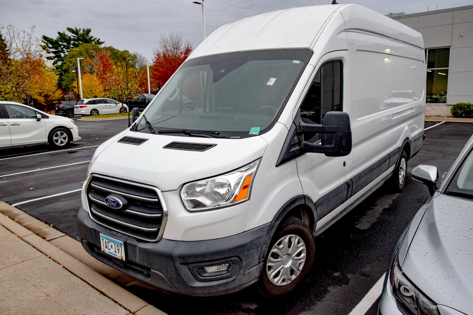 Used 2020 Ford Transit 350 148 High Roof Extended w/ Exterior Upgrade Package RWD image 12