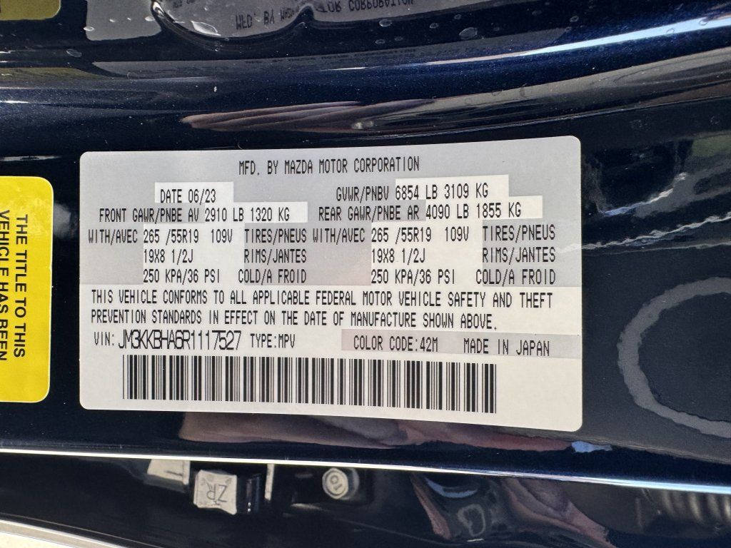 Used 2024 MAZDA CX-90 Plug-In Hybrid w/ Preferred AWD/4WD image 46