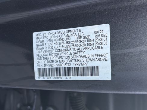 Used 2025 Honda Pilot Touring image 33