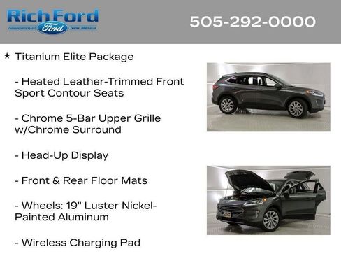 Used 2021 Ford Escape Titanium w/ Titanium Elite Package AWD/4WD image 57