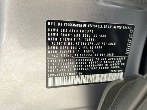 Used 2024 Volkswagen Taos S image 26