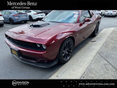 Used 2021 Dodge Challenger R/T Scat Pack w/ Shaker Package RWD image 1