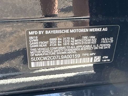 Used 2020 BMW X7 xDrive40i w/ Premium Package AWD/4WD image 35