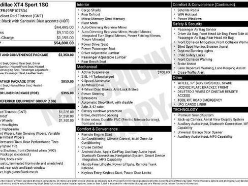 Certified 2024 Cadillac XT4 Sport AWD/4WD image 11