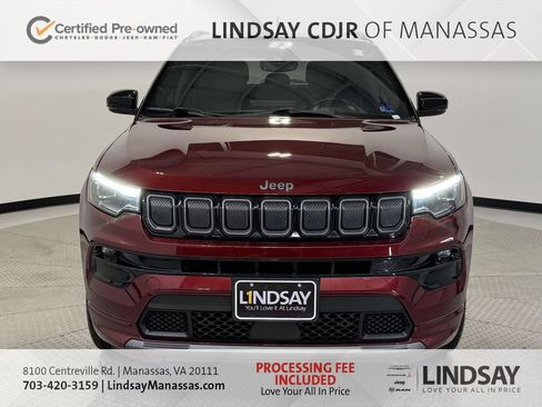 Certified 2022 Jeep Compass High Altitude AWD/4WD image 3