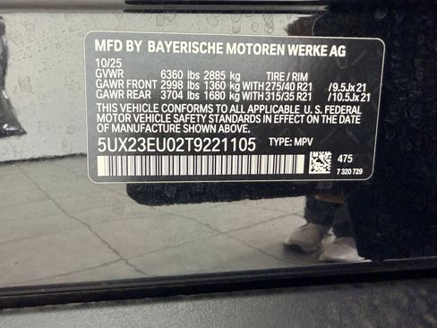 Certified 2026 BMW X5 xDrive40i AWD/4WD image 19