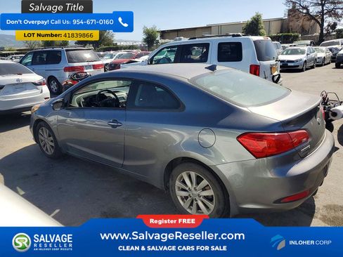 Used 2015 Kia Forte Koup EX w/ EX Premium Package FWD image 3