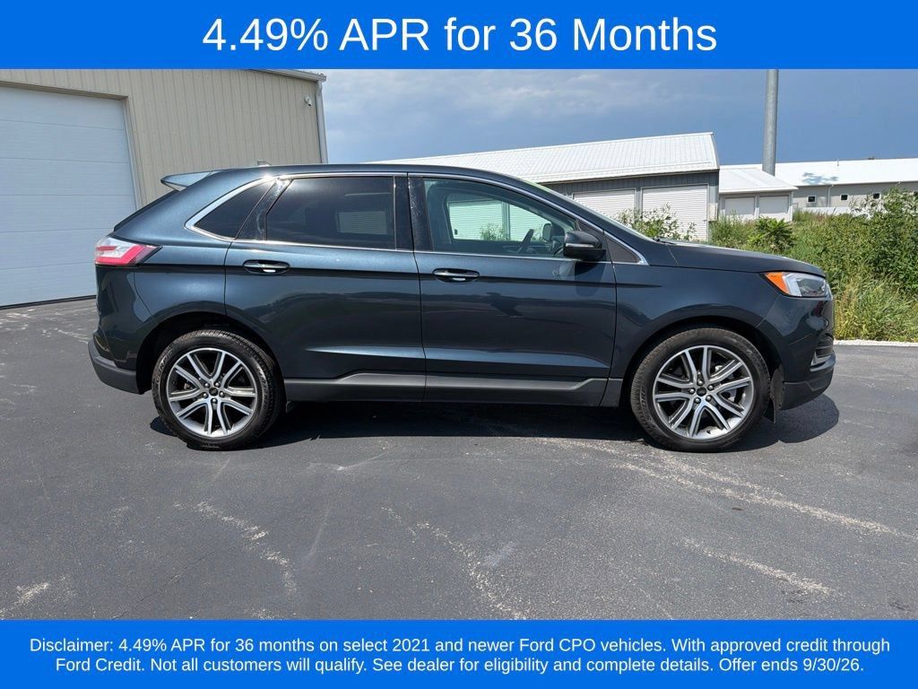 Certified 2024 Ford Edge Titanium w/ Equipment Group 301A AWD/4WD image 3